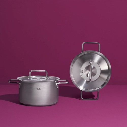 ΗΜΙΧΥΤΡΑ FISSLER PURE METAL LID 8612424000 (24CM / 3.9LT / INOX)